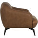 Armani Cognac Leather Armchair